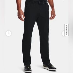 Under Armor UA Black Men’s Golf Pants Waist 40 Casual